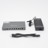 switch administrable 8 puertos poe+ 802.3af/at gigabit, gestión gratuita desde la nube, 120w