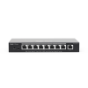 switch administrable 8 puertos poe+ 802.3af/at gigabit, gestión gratuita desde la nube, 120w