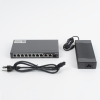switch administrable con 8 puertos gigabit poe, 2 uplinks gigabit (1 sfp), gestión gratuita desde la nube
