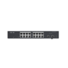 switch l2 administrable poe con 16 puertos gigabit poe 802.3 af/at + 2 sfp para fibra 1gb, gestión gratuita desde la nube, 240 watts