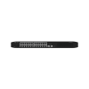 switch smart poe con 24 puertos gigabit poe 802.3af/at + 2 sfp para fibra 1gb, gestión gratuita desde la nube, 370w