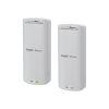 kit enlace inalámbrico recomendado para elevadores, hasta 500m o 125 pisos, preconfigurado, ajuste automático, hasta 300 mbps, doble puerto lan