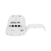 ap ptp o cpe banda 5ghz, especializado para cámaras, compatible con airmetro, 2 puertos poe out 802.3af hasta 15.4w totales, enlace de hasta 3 km