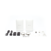 kit completo punto a punto pre configurado hasta 5 km listos para enlazar, administrable en la nube, banda 5ghz ac wave2 mu mimo 2x2 hasta 867mbps agregados.