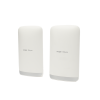 kit completo punto a punto pre configurado hasta 5 km listos para enlazar, administrable en la nube, banda 5ghz ac wave2 mu mimo 2x2 hasta 867mbps agregados.