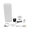 ap integrado multipunto sectorial de 120° de 15dbi compatible con airmetro hasta 16 clientes