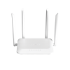 home router inalámbrico wi fi 5 doble banda, 1 puerto wan 10/100 y 3 puertos lan 10/100 hasta 1,200 mbps