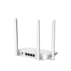 home router inalámbrico wi fi 5 doble banda, 1 puerto wan 10/100 y 3 puertos lan 10/100 hasta 1,200 mbps
