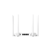home router inalámbrico wi fi 5 doble banda, 1 puerto wan 10/100 y 3 puertos lan 10/100 hasta 1,200 mbps