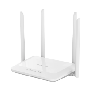 home router inalámbrico wi fi 5 doble banda, 1 puerto wan 10/100 y 3 puertos lan 10/100 hasta 1,200 mbps
