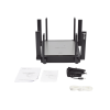 home router inalámbrico mesh wi fi 6 4x4 doble banda 1 puerto wan gigabit y 4 puertos lan gigabit