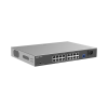 e lighten onu / switch poe+ hibrido, capa 2 con un puerto pon 1g sc/upc y 16 puertos ethernet poe+ 1g hasta 240 watts y 100 clientes