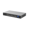 e lighten onu / switch poe+ hibrido, capa 2 con un puerto pon 1g sc/upc y 8 puertos ethernet poe+ 1g hasta 120 watts y 100 clientes