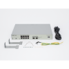 switch administrable poe capa 2 con 8 puertos gigabit poe 802.3af/at + 2 sfp para fibra 1gb, gestión gratuita desde la nube, 125w