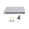 switch administrable poe capa 2+ plus, con 48 puertos gigabit poe 802.3af/at + 4 sfp+ para fibra 10gb, gestión gratuita desde la nube, 370w