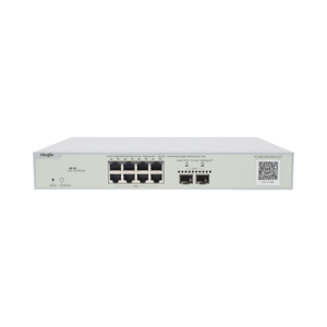switch multi gigabit poe+ capa 2 con 8 puertos 2.5g poe+ hasta 240w y 2 uplink sfp+ 10g ,administrable cloud, diseñado para access points wifi 6/7