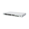 switch administrable capa 3, 24 puertos sfp 1g, 8 puertos ethernet 1g combo y 4 sfp+ 10g, gestión remota en la nube