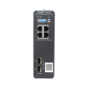 switch industrial poe hasta , ideal para temperaturas extremas y protección contra descargas, 1 x poe++ port, 3 x poe+ ports, and 2 x sfp uplink ports