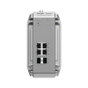 switch industrial poe hasta , ideal para temperaturas extremas y protección contra descargas, 4 puertos gigabit poe 802.3 af/at, 2 puertos sfp administrable cloud