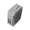 switch industrial poe hasta , ideal para temperaturas extremas y protección contra descargas, 4 puertos gigabit poe 802.3 af/at, 2 puertos sfp administrable cloud