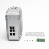 switch industrial poe hasta , ideal para temperaturas extremas y protección contra descargas, 4 puertos gigabit poe 802.3 af/at, 2 puertos sfp administrable cloud