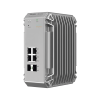switch industrial poe hasta , ideal para temperaturas extremas y protección contra descargas, 4 puertos gigabit poe 802.3 af/at, 2 puertos sfp administrable cloud