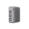 switch industrial poe, ideal para temperaturas extremas y protección contra descargas, 8 puertos gigabit poe 802.3 af/at, 4 puertos sfp administrable cloud
