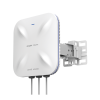 punto de acceso mesh wi fi 6 industrial para exterior sectorial 60°, hasta 5.95 gbps, mu mimo 4x4, filtros anti interferencia y auto optimización con ia, puerto eth 2.5g y sfp