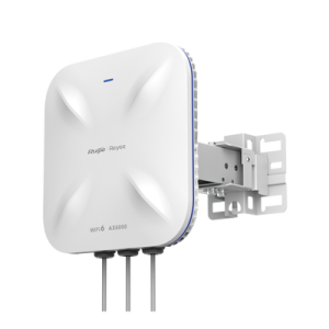 punto de acceso mesh wi fi 6 industrial para exterior sectorial 60°, hasta 5.95 gbps, mu mimo 4x4, filtros anti interferencia y auto optimización con ia, puerto eth 2.5g y sfp