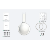 punto de acceso mesh wi fi 6 exterior ip68, wi fi 6 (802.11ax), 360 grados, mu mimo2x2, hasta 256 clientes