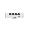 punto de acceso mesh wi fi 7 para interior en pared, hasta 512 usuarios ideal para hotelería u oficina.