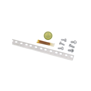 kit de 10 piezas de barra vertical para tierra física, de 2m de largo, para montaje en rack