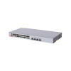 switch administrable capa 3 con 24 puertos gigabit + 4 sfp+ para fibra 10gb, gestión gratuita desde la nube.