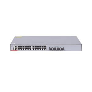 switch administrable capa 3 con 24 puertos gigabit + 4 sfp+ para fibra 10gb, gestión gratuita desde la nube.