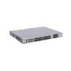 switch core administrable capa 3 con 8 puertos gigabit, 24 sfp y 8 sfp+ combo para fibra 10gb, gestión gratuita desde la nube.