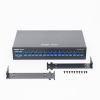 e lighten splitter pasivo 2/16, puertos pon sc/upc, frecuencias soportadas de 1260nm a 1650nm con hasta 500 mw de potencia de entrada