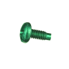 tornillo de unión a tierra, #12 24 x 1/2, color verde, bolsa de 100 piezas