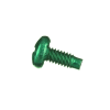 tornillo de unión a tierra, #12 24 x 1/2, color verde, bolsa de 100 piezas