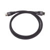 cable hdmi ultra resistente redondo de 1m (3.2 ft) optimizado para resolución 4k ultra hd