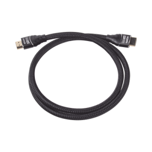 cable hdmi ultra resistente redondo de 1m (3.2 ft) optimizado para resolución 4k ultra hd