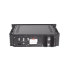 fuente de poder 13.8vcc, 35a, lineal regulada con circuito cargador de baterías, para instalación en rack