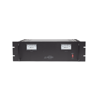 fuente de poder 13.8vcc, 50a, lineal regulada con circuito cargador de baterías, medidores, para instalación en rack fuente de poder 13.8vcc, 50a, lineal regulada con circuito cargador de baterías, medidores, para instalación en rack