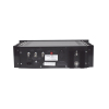 fuente de poder 13.8vcc, 50a, lineal regulada con circuito cargador de baterías, medidores, para instalación en rack