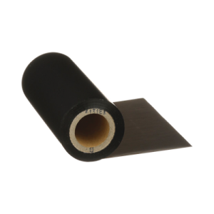 cinta ribbon para impresora tdp43me 91.4 m largo x 108 mm ancho. transferencia térmica, cera/resina, negra