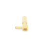 conector mmcx macho en a/r de anillo plegable para rg 174/u, belden 8216, oro/ oro/ teflón.