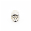 conector tnc macho inverso de anillo plegable para cable rg 142/u, níquel/ oro/ teflón.
