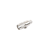 conector tnc macho inverso, anillo plegable para ensamblar en cables rg 8/u, lmr 400, niquel, oro, teflón