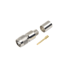 conector tnc macho inverso, anillo plegable para ensamblar en cables rg 8/u, lmr 400, niquel, oro, teflón