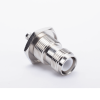 conector tnc hembra inverso para chasis de anillo plegable para cable rg 58/u.