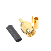 conector sma macho inverso de anillo plegable para instalar en cables rg 174/u y rg 316/u.